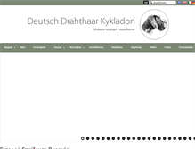 Tablet Screenshot of drahthaarkykladon.gr